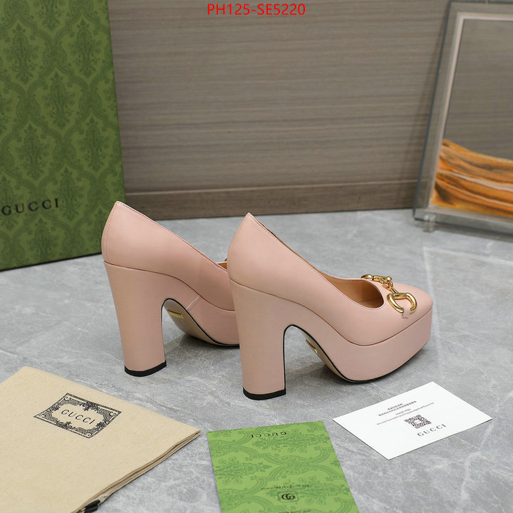 Women Shoes-Gucci,perfect replica ID: SE5220,$: 125USD