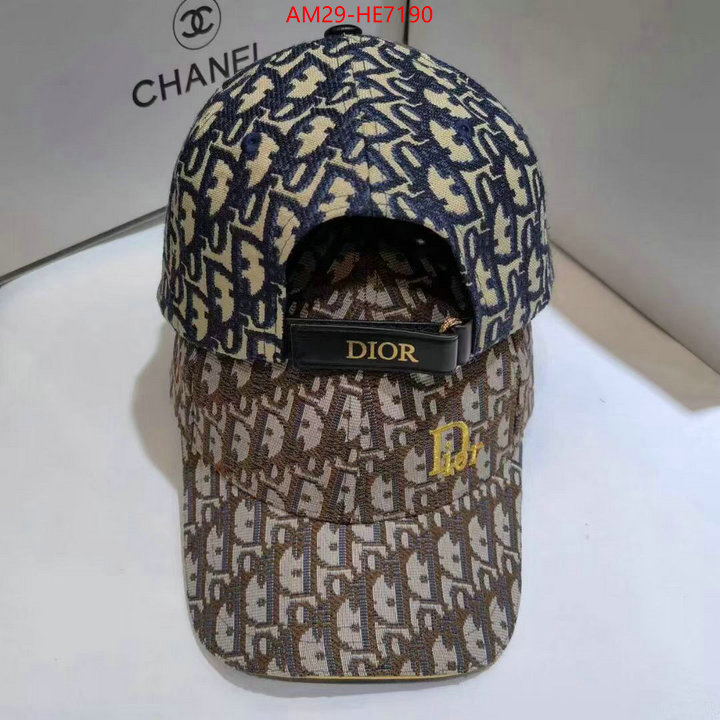 Cap (Hat)-Dior,buy ID: HE7190,$: 29USD