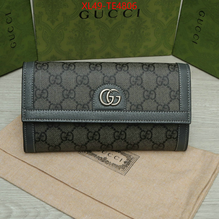 Gucci Bags(4A)-Wallet-,unsurpassed quality ID: TE4806,$: 49USD