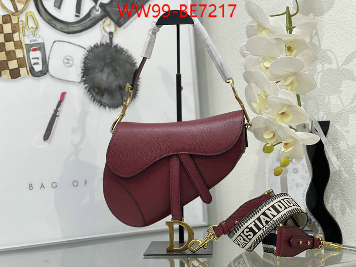 Dior Bags(4A)-Saddle-,can you buy replica ID: BE7217,$: 99USD