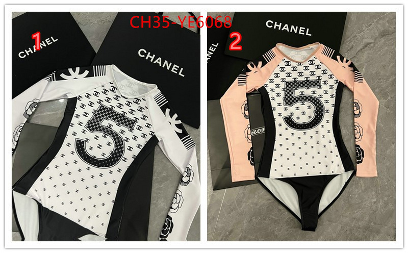 Swimsuit-Chanel,where to buy ID: YE6068,$: 35USD