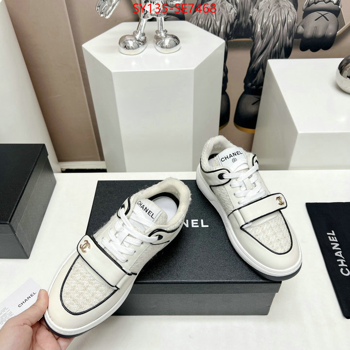 Women Shoes-Chanel,top grade ID: SE7468,$: 135USD