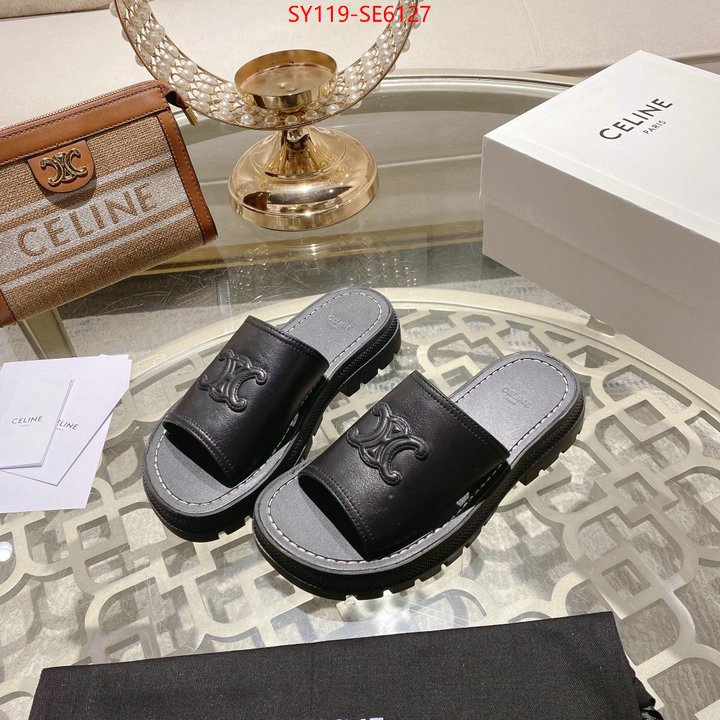 Women Shoes-CELINE,good quality replica ID: SE6127,$: 119USD