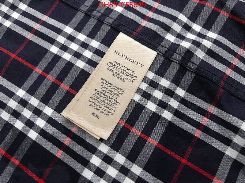 Clothing-Burberry,cheap ID: CE5649,$: 89USD