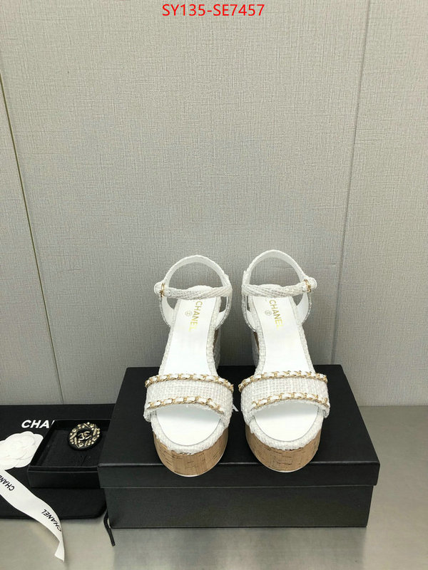 Women Shoes-Chanel,designer 1:1 replica ID: SE7457,$: 135USD