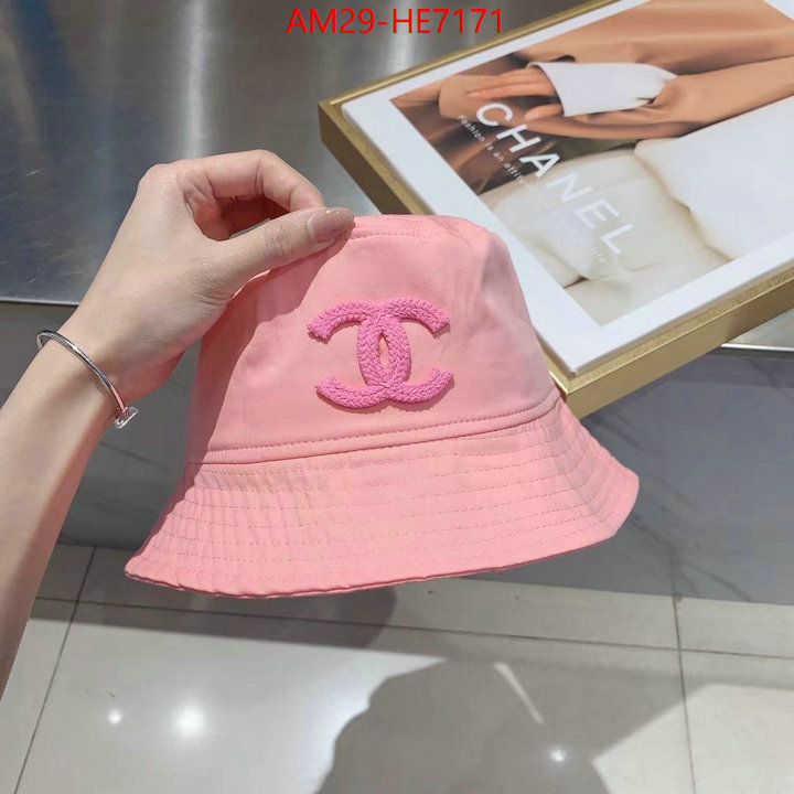 Cap (Hat)-Chanel,replicas ID: HE7171,$: 29USD