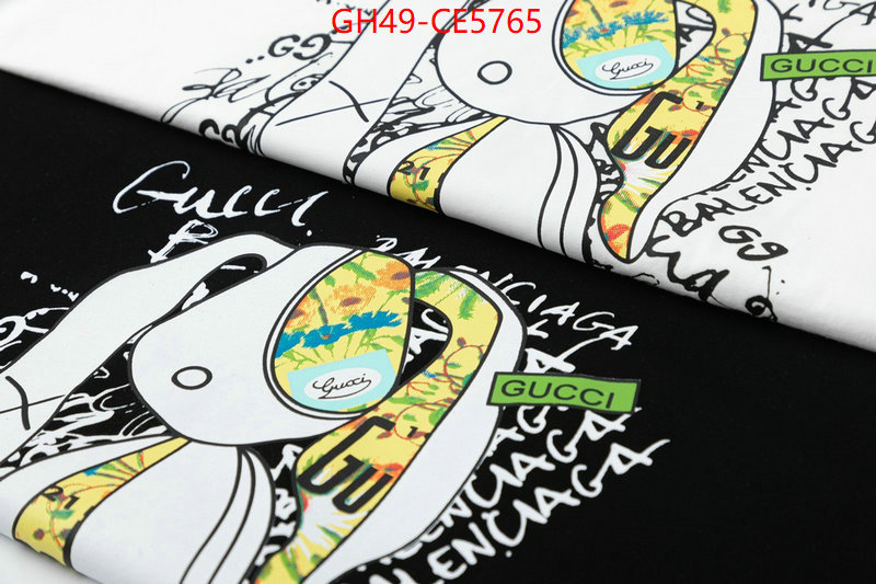 Clothing-Gucci,aaaaa replica designer ID: CE5765,$: 49USD