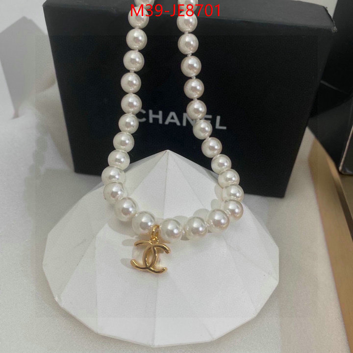 Jewelry-Chanel,counter quality ID: JE8701,$: 39USD