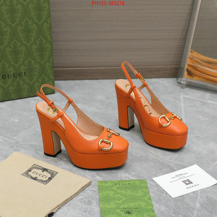 Women Shoes-Gucci,fashion replica ID: SE5218,$: 125USD