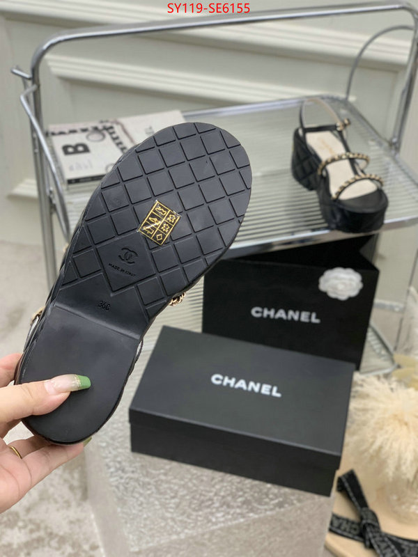 Women Shoes-Chanel,the highest quality fake ID: SE6155,$: 119USD