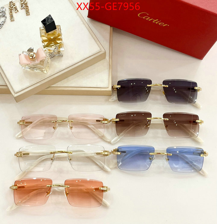 Glasses-Cartier,what's best ID: GE7956,$: 55USD