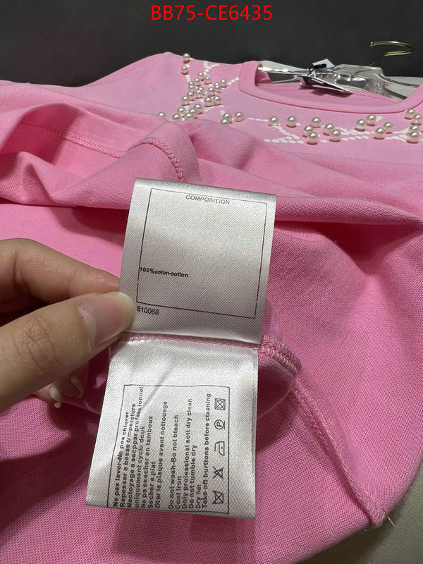 Clothing-Chanel,how to find designer replica ID: CE6435,$: 75USD