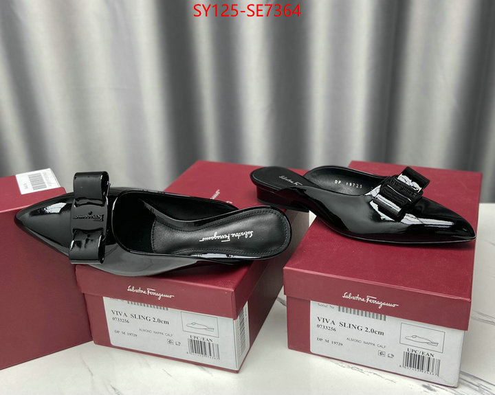 Women Shoes-Ferragamo,how to find designer replica ID: SE7364,$: 125USD