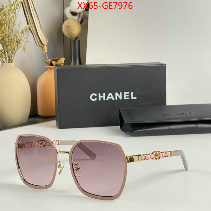 Glasses-Chanel,high quality 1:1 replica ID: GE7976,$: 65USD