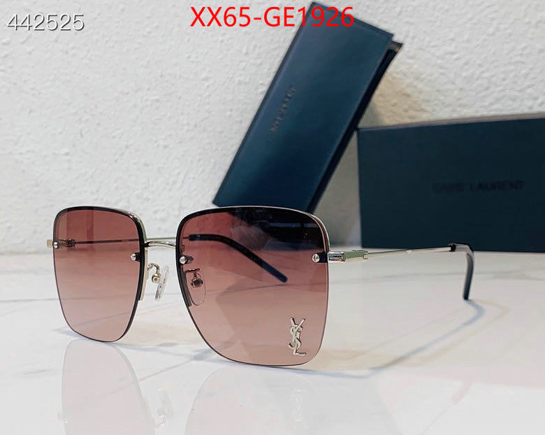 Glasses-YSL,online store ID: GE1926,$: 65USD