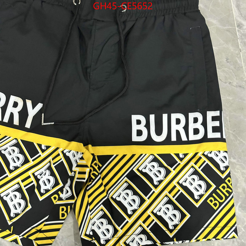 Clothing-Burberry,the best quality replica ID: CE5652,$: 45USD