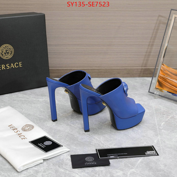 Women Shoes-Versace,how to find designer replica ID: SE7523,$: 135USD