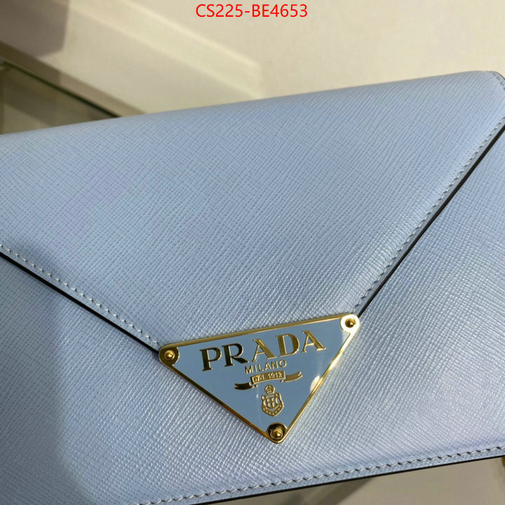 Prada Bags(TOP)-Diagonal-,buy aaaaa cheap ID: BE4653,$: 225USD