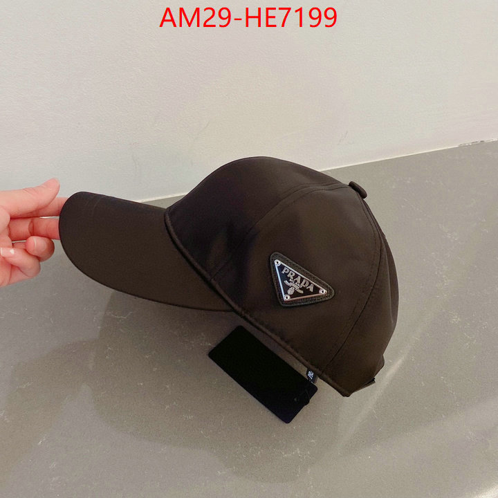 Cap (Hat)-Prada,luxury 7 star replica ID: HE7199,$: 29USD