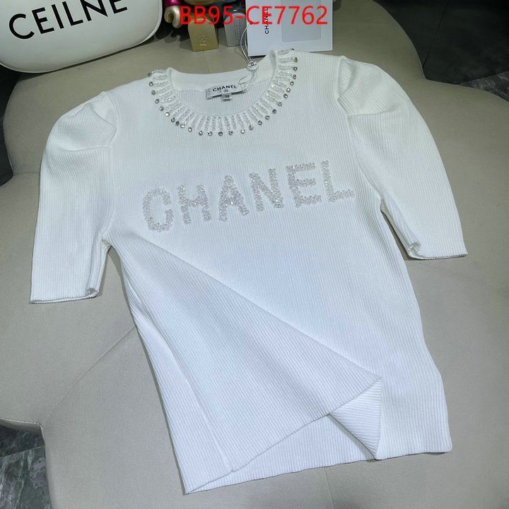 Clothing-Chanel,hot sale ID: CE7762,$: 95USD