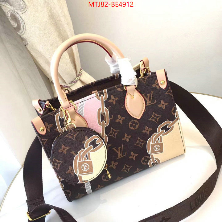 LV Bags(4A)-Handbag Collection-,aaaaa+ replica ID: BE4912,$: 82USD