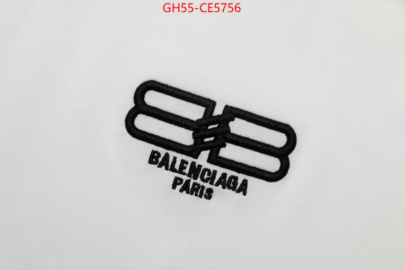 Clothing-Balenciaga,the quality replica ID: CE5756,$: 55USD