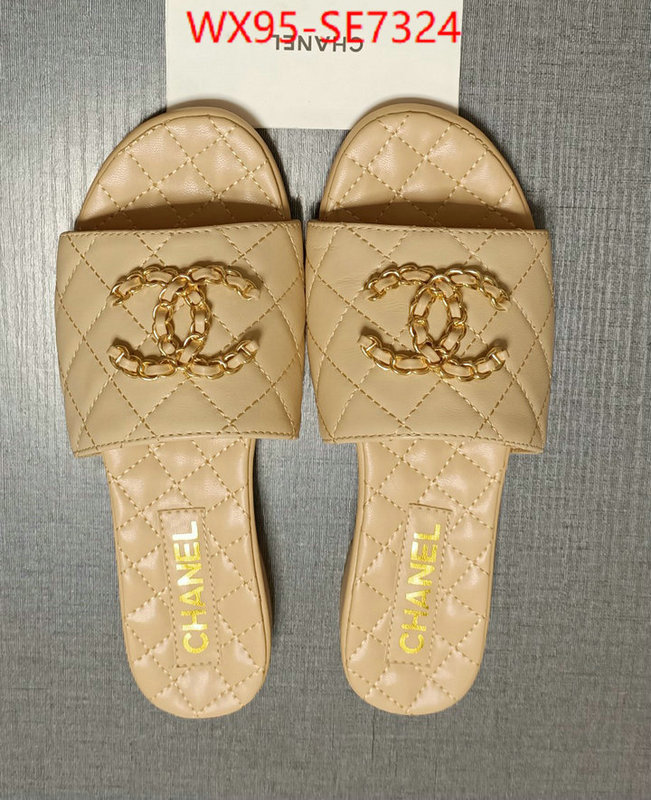 Women Shoes-Chanel,sell high quality ID: SE7324,$: 95USD