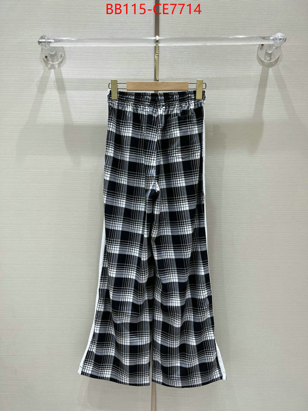 Clothing-Balenciaga,2023 replica ID: CE7714,$: 115USD