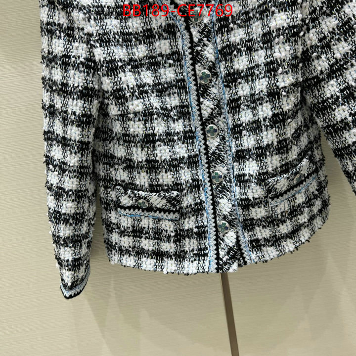 Clothing-Chanel,fashion designer ID: CE7769,$: 189USD