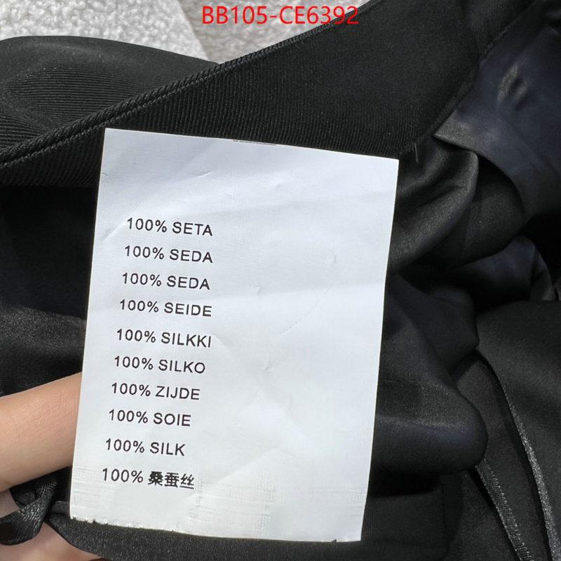 Clothing-Prada,aaaaa+ replica designer ID: CE6392,$: 105USD