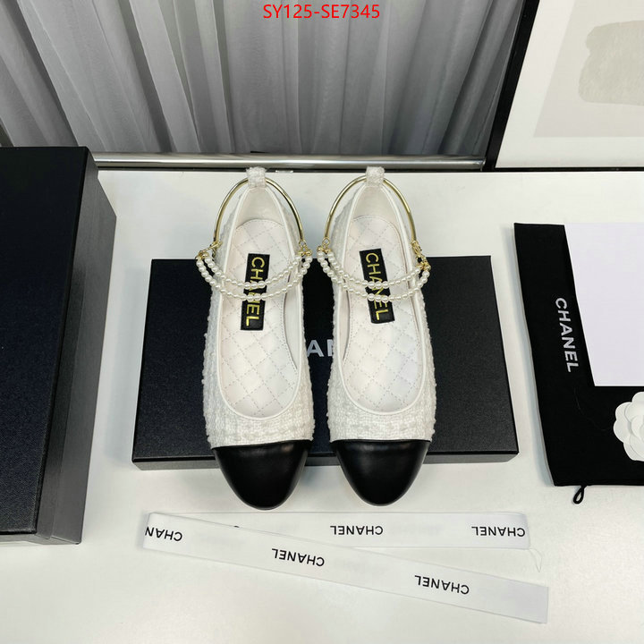 Women Shoes-Chanel,replica 1:1 ID: SE7345,$: 125USD