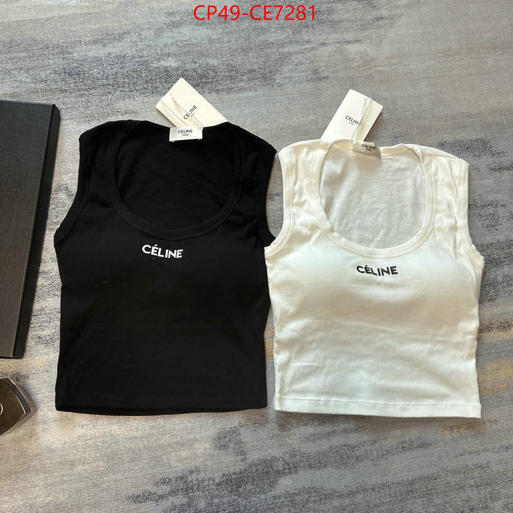 Clothing-Celine,top quality fake ID: CE7281,$: 49USD