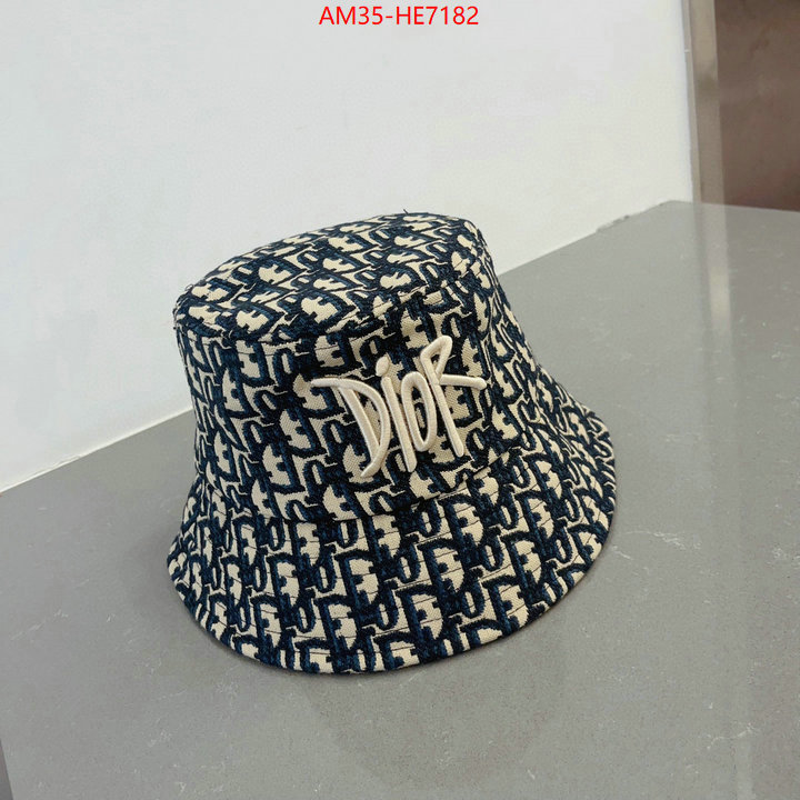 Cap (Hat)-Dior,high quality aaaaa replica ID: HE7182,$: 35USD