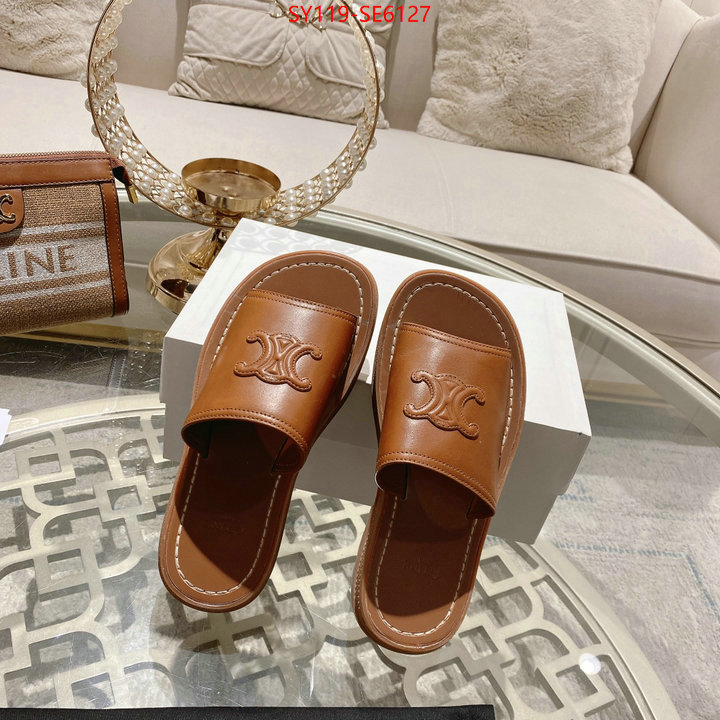 Women Shoes-CELINE,good quality replica ID: SE6127,$: 119USD