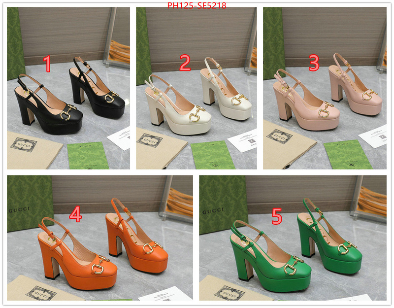 Women Shoes-Gucci,fashion replica ID: SE5218,$: 125USD