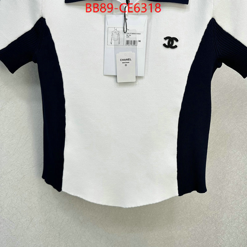 Clothing-Chanel,find replica ID: CE6318,$: 89USD