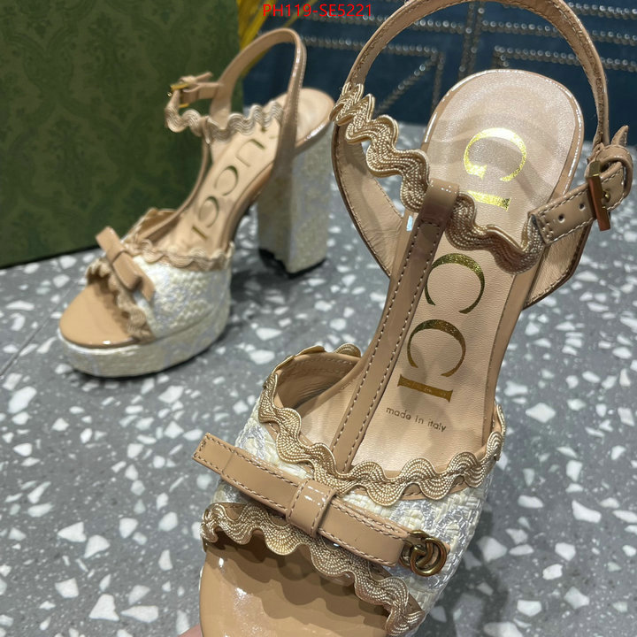 Women Shoes-Gucci,replica ID: SE5221,$: 119USD