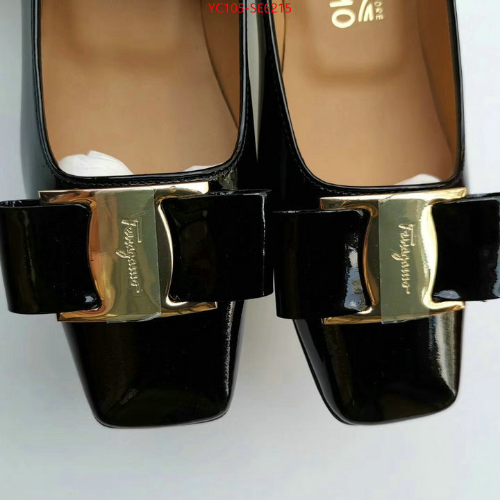 Women Shoes-Ferragamo,replica 1:1 high quality ID: SE6215,$: 105USD