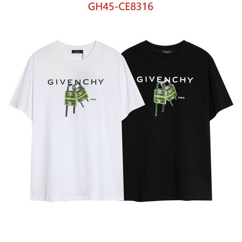 Clothing-Givenchy,luxury ID: CE8316,$: 45USD