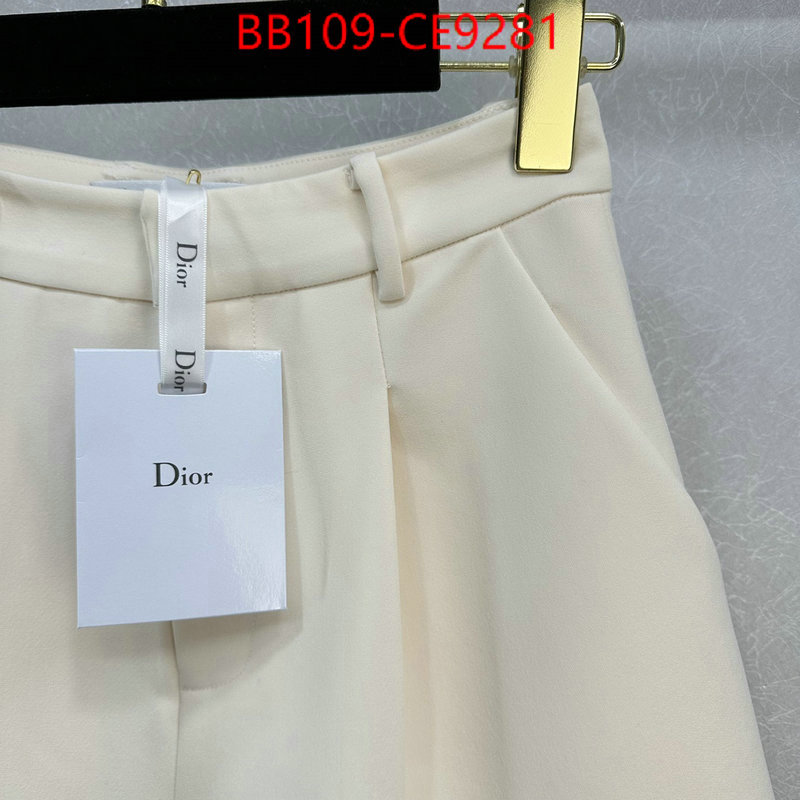 Clothing-Dior,high quality online ID: CE9281,$: 109USD