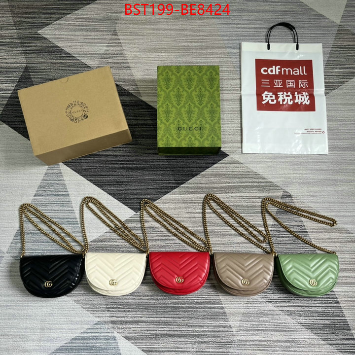 Gucci Bags(TOP)-Marmont,cheap ID: BE8424,$: 199USD