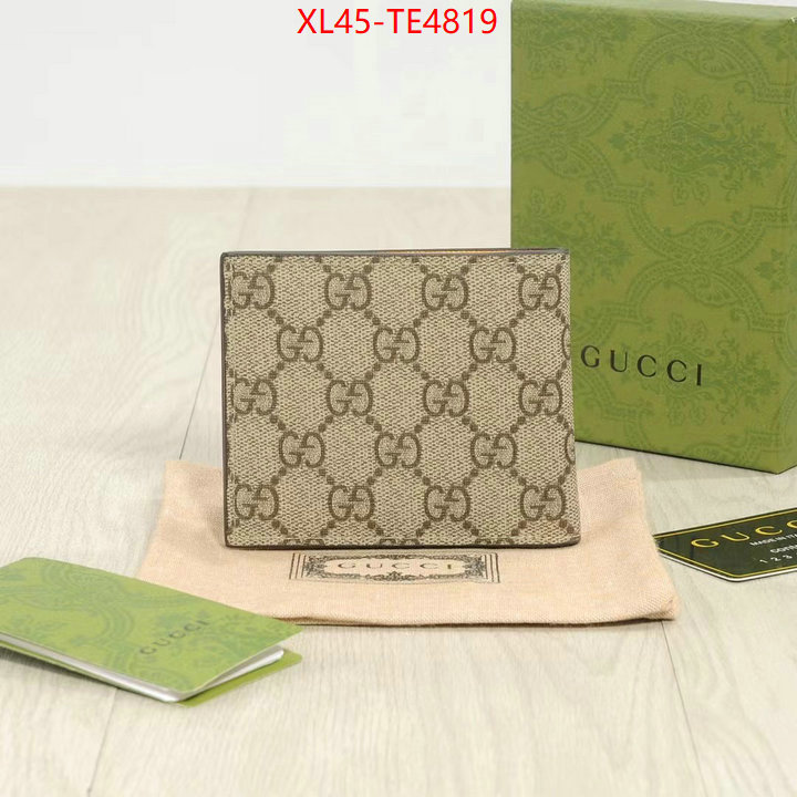 Gucci Bags(4A)-Wallet-,high quality designer replica ID: TE4819,$: 45USD