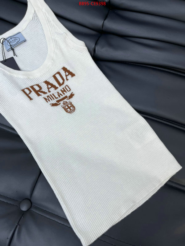 Clothing-Prada,where could you find a great quality designer ID: CE9398,$: 95USD