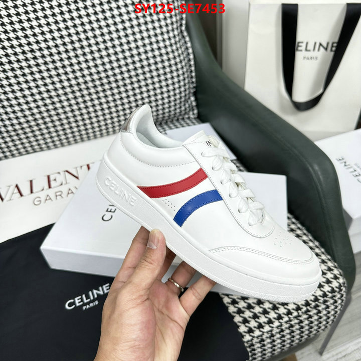 Women Shoes-CELINE,perfect replica ID: SE7453,$: 125USD