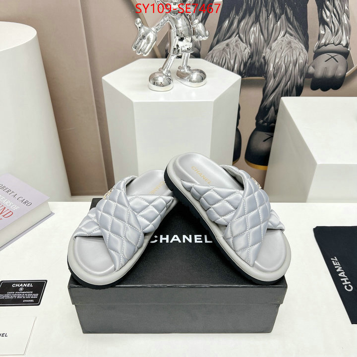 Women Shoes-Chanel,where quality designer replica ID: SE7467,$: 109USD