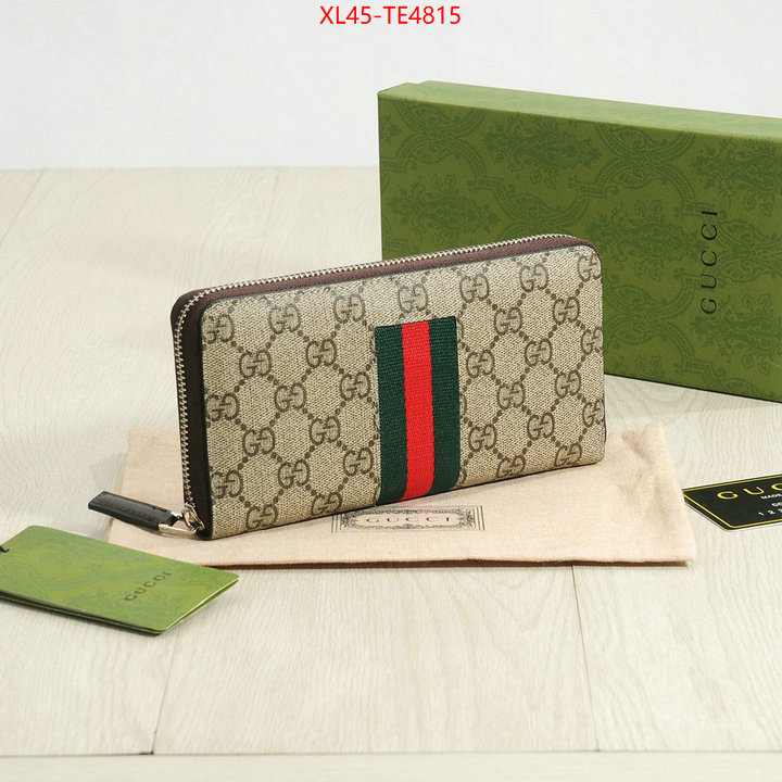 Gucci Bags(4A)-Wallet-,the quality replica ID: TE4815,$: 45USD