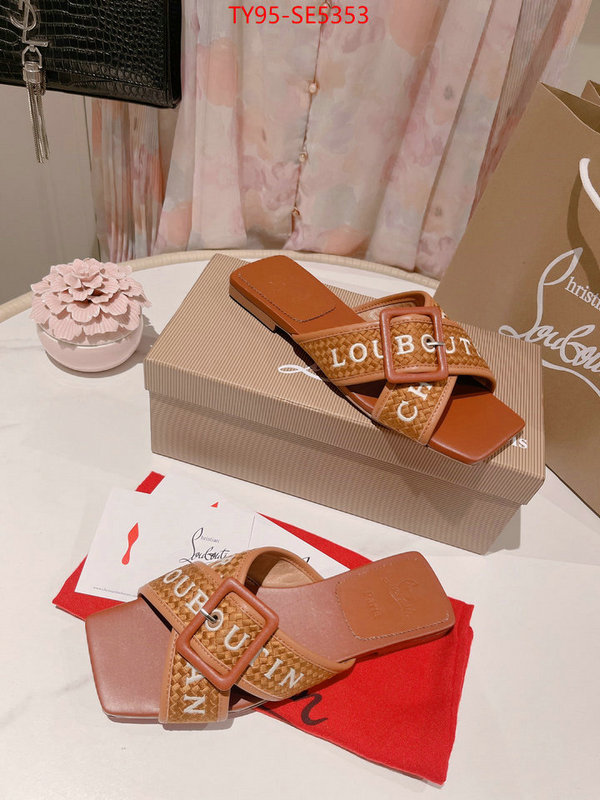 Women Shoes-Christian Louboutin,online sales ID: SE5353,$: 95USD