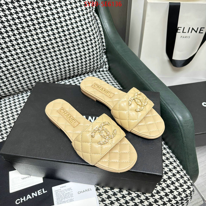 Women Shoes-Chanel,first copy ID: SE6136,$: 89USD