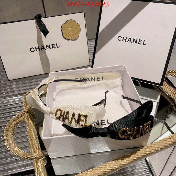 Hair band-Chanel,high quality replica designer ID: AE7023,$: 29USD