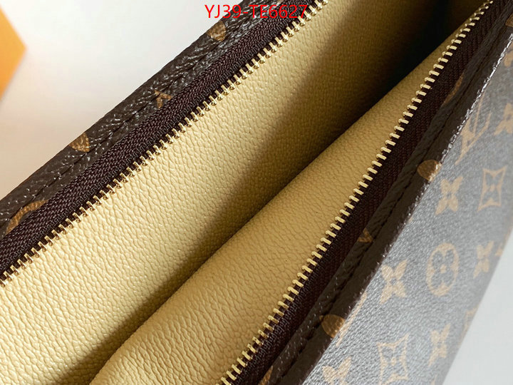 LV Bags(4A)-Wallet,luxury fashion replica designers ID: TE6627,$: 39USD